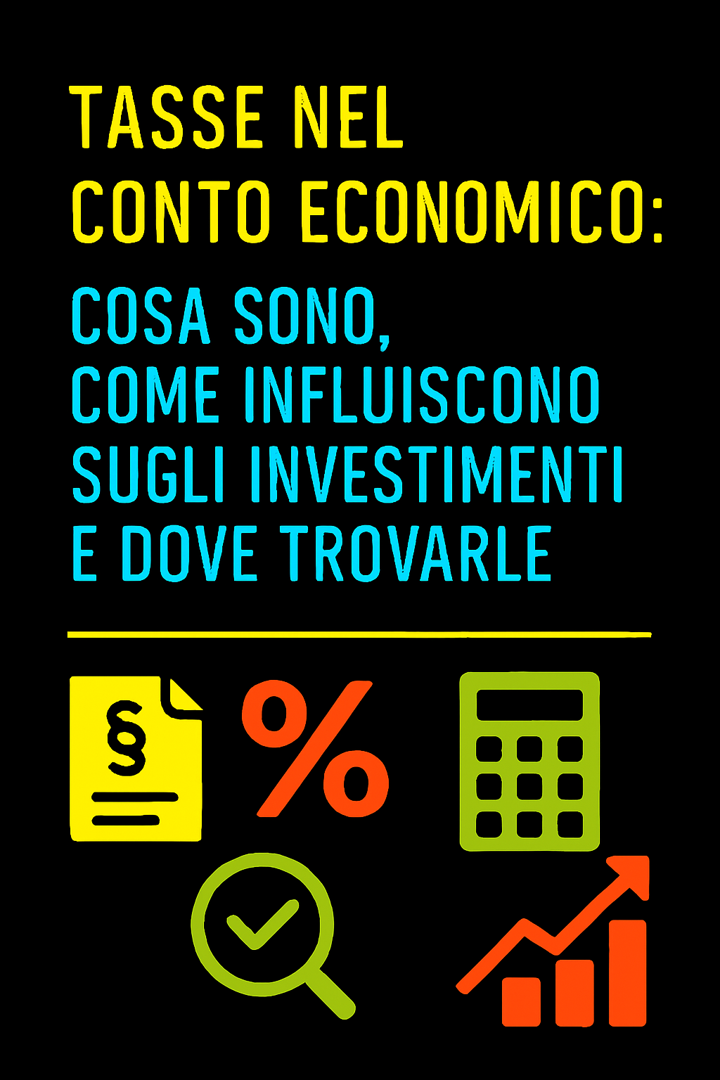 Tasse nel Conto Economico: Cosa Sono, Come Influiscono sugli Investimenti e Dove Trovarle