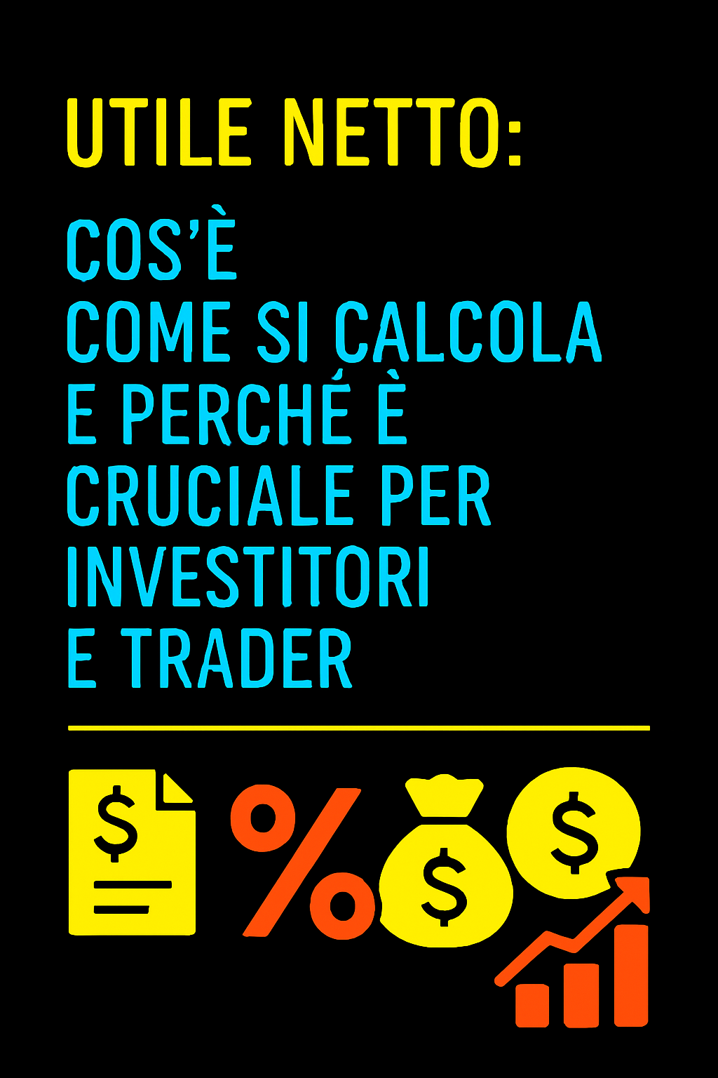 Utile Netto: Cos'è, Come Si Calcola e Perché è Cruciale per Investitori e Trader