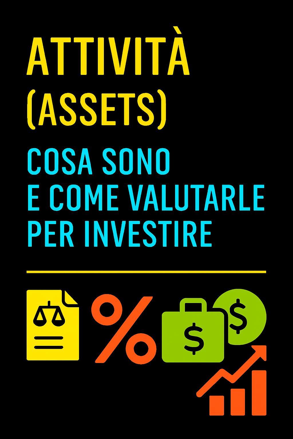Attività (Assets): Cosa Sono e Come Valutarle per Investire