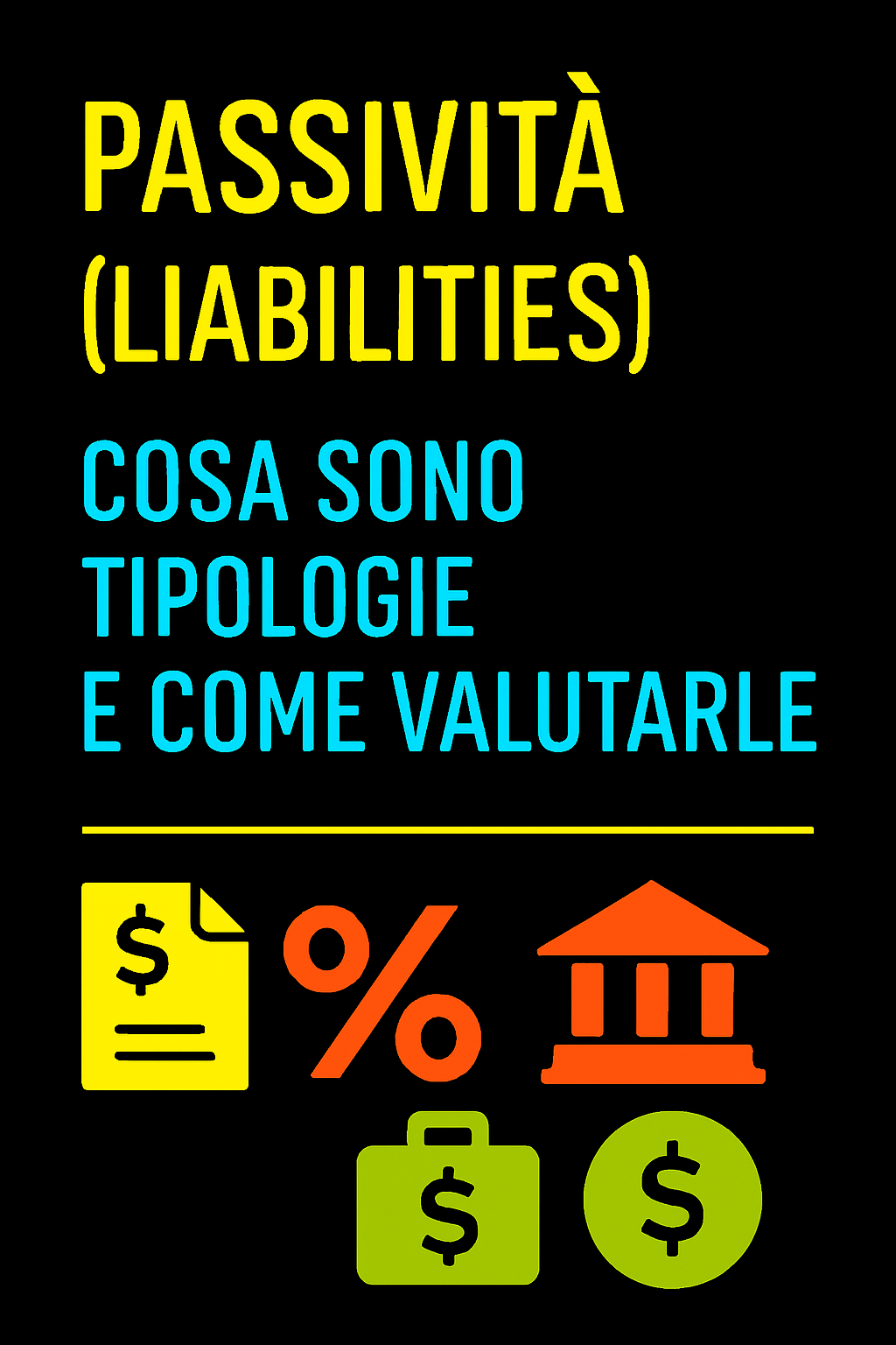 Passività (Liabilities): Cosa Sono, Tipologie e Come Valutarle