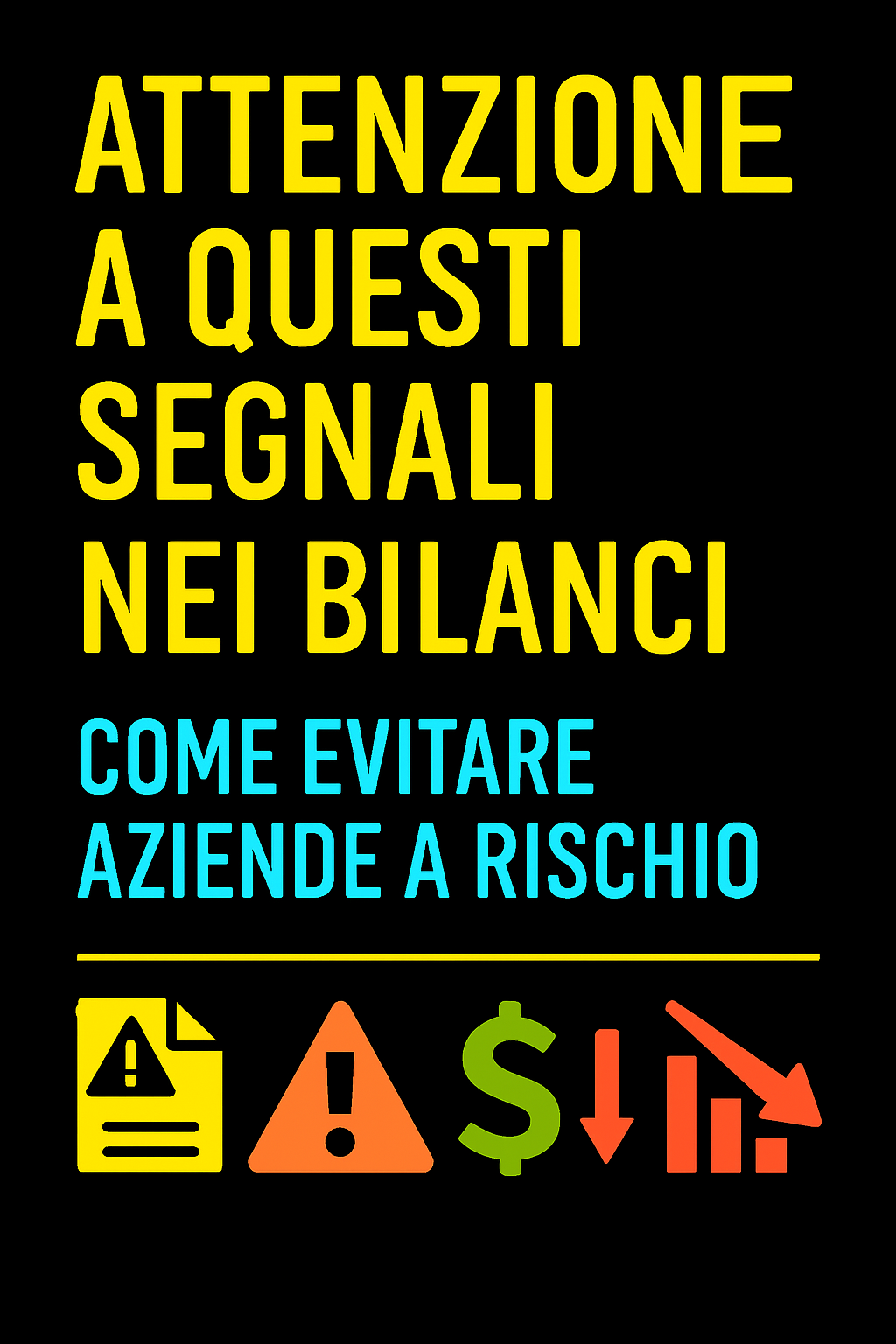Attenzione a Questi Segnali nei Bilanci: Come Evitare Aziende a Rischio