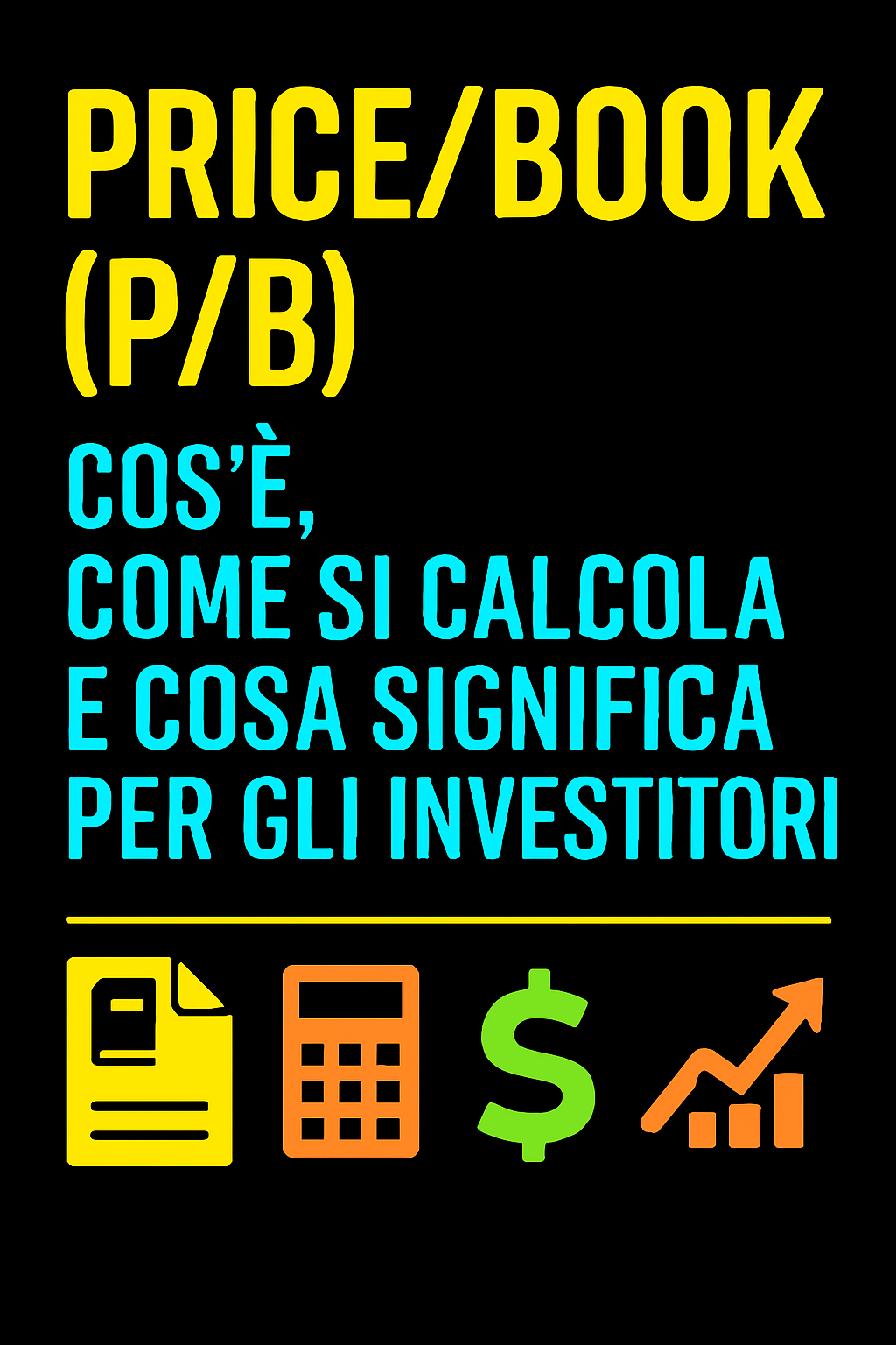 Price/Book (P/B): Cos'è, Come Si Calcola e Cosa Significa per gli Investitori