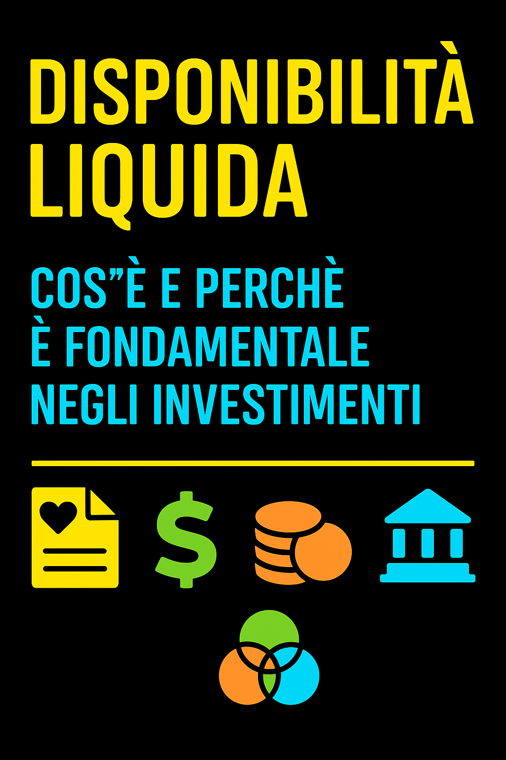 Disponibilità Liquida: Cosa Sono e Perché Sono Importanti in Finanza