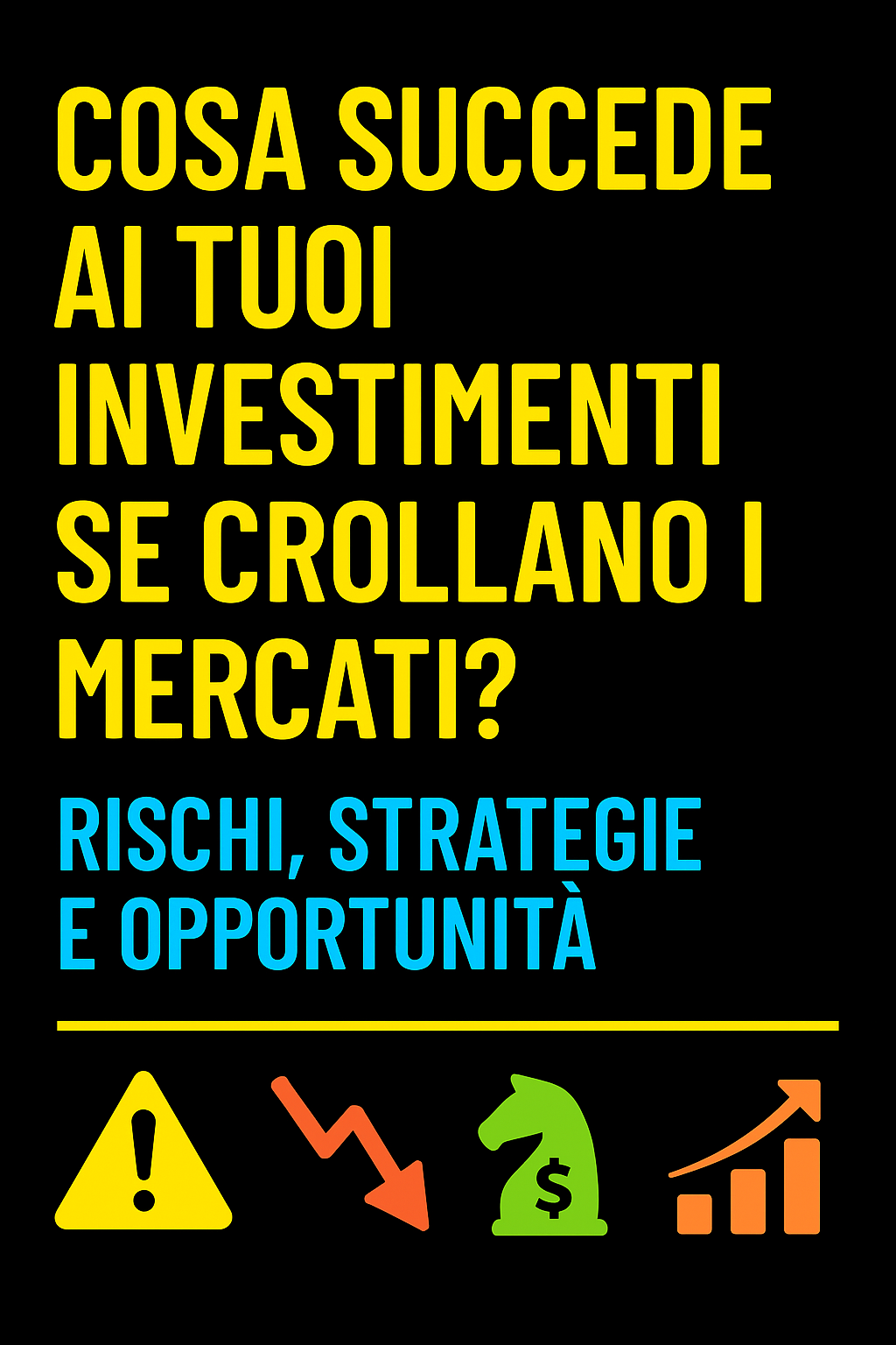 Cosa Succede ai Tuoi Investimenti se Crollano i Mercati? Rischi, Strategie e Opportunità