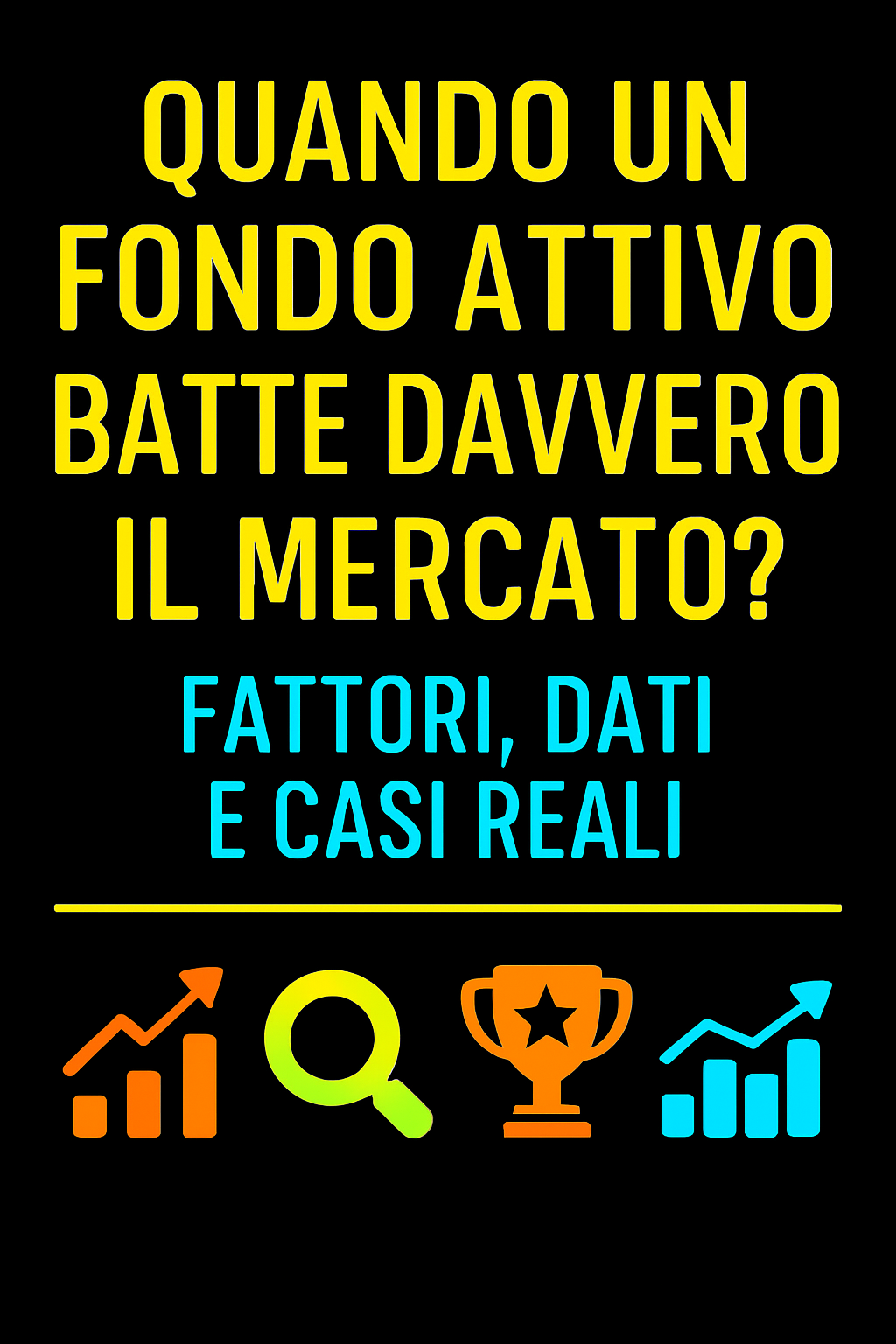 Quando un Fondo Attivo Batte Davvero il Mercato? Fattori, Dati e Casi Reali