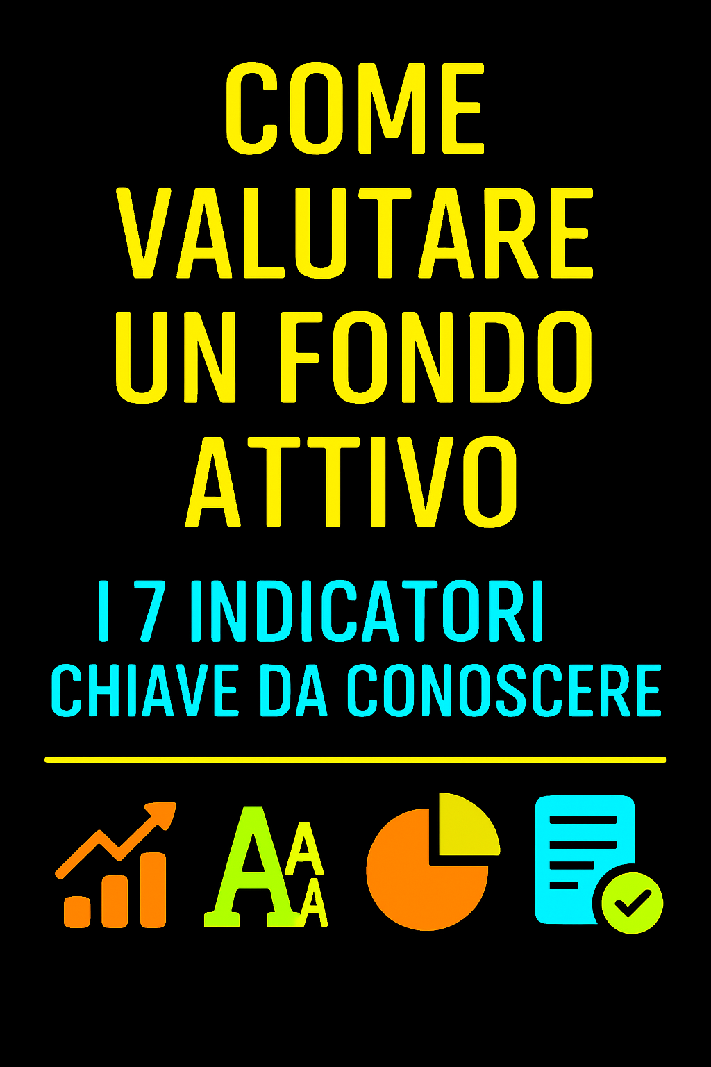 Come Valutare un Fondo Attivo: I 7 Indicatori Chiave da Conoscere