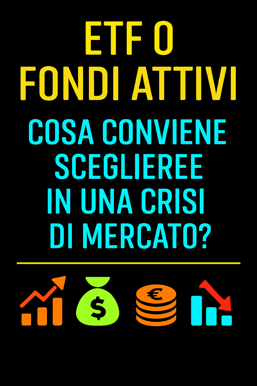 ETF o Fondi Attivi: Cosa Conviene Scegliere in una Crisi di Mercato?
