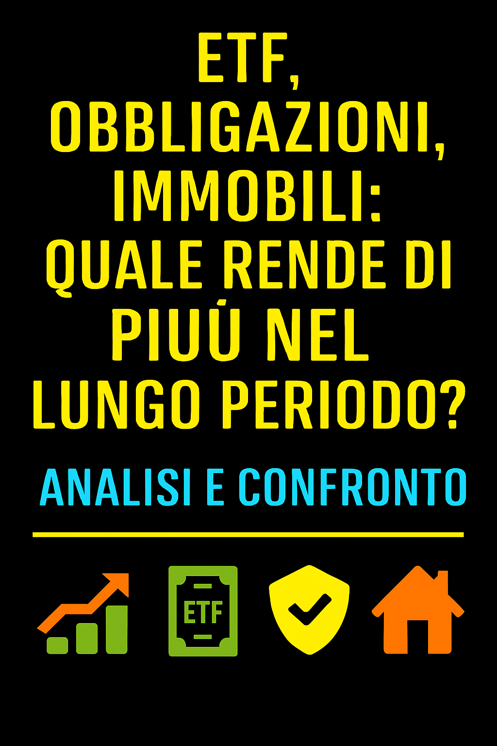 ETF, Obbligazioni, Immobili: Quale Rende di Più nel Lungo Periodo? Analisi e Confronto