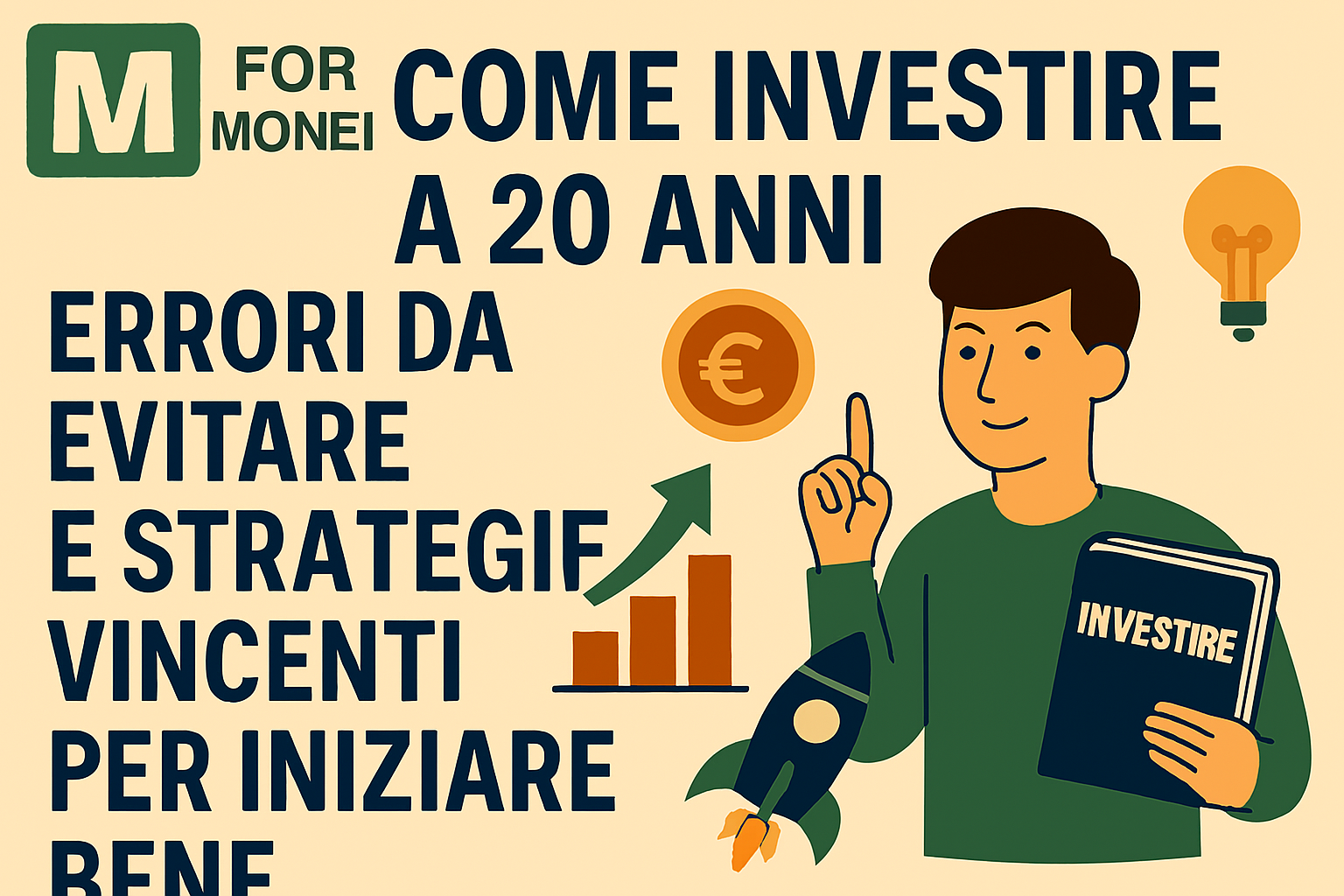 Come Investire a 20 Anni: Errori da Evitare e Strategie Vincenti per Iniziare Bene