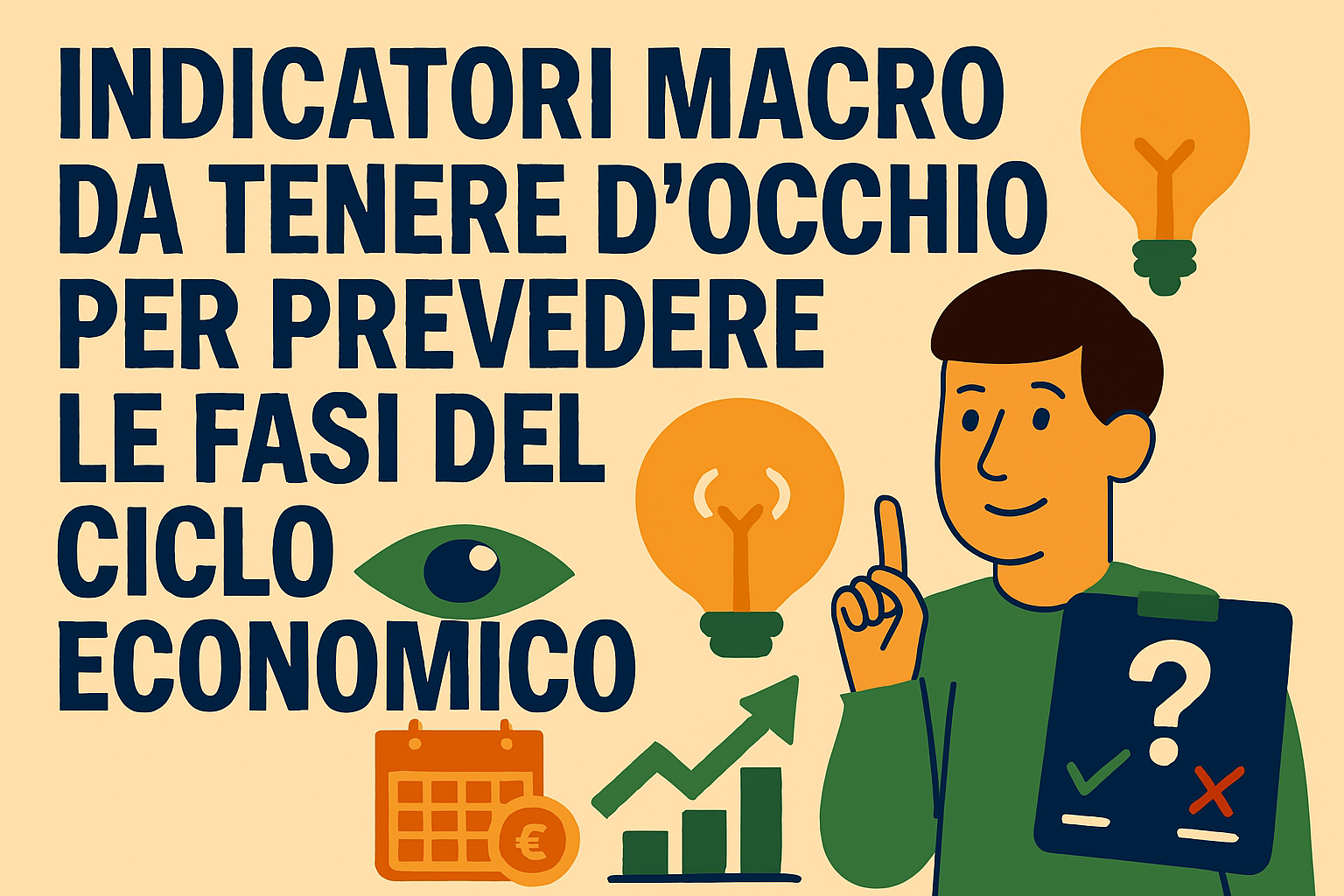 Indicatori Macro da Tenere d’Occhio per Prevedere le Fasi del Ciclo Economico