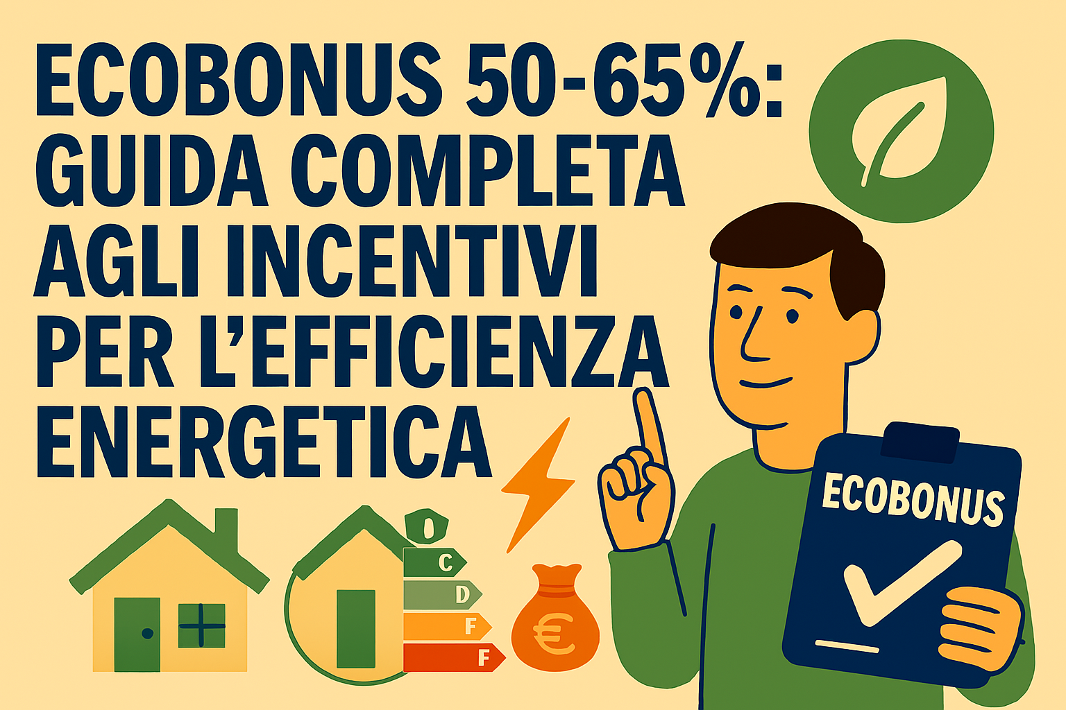 Ecobonus 50-65%: Guida Completa agli Incentivi per l’Efficienza Energetica