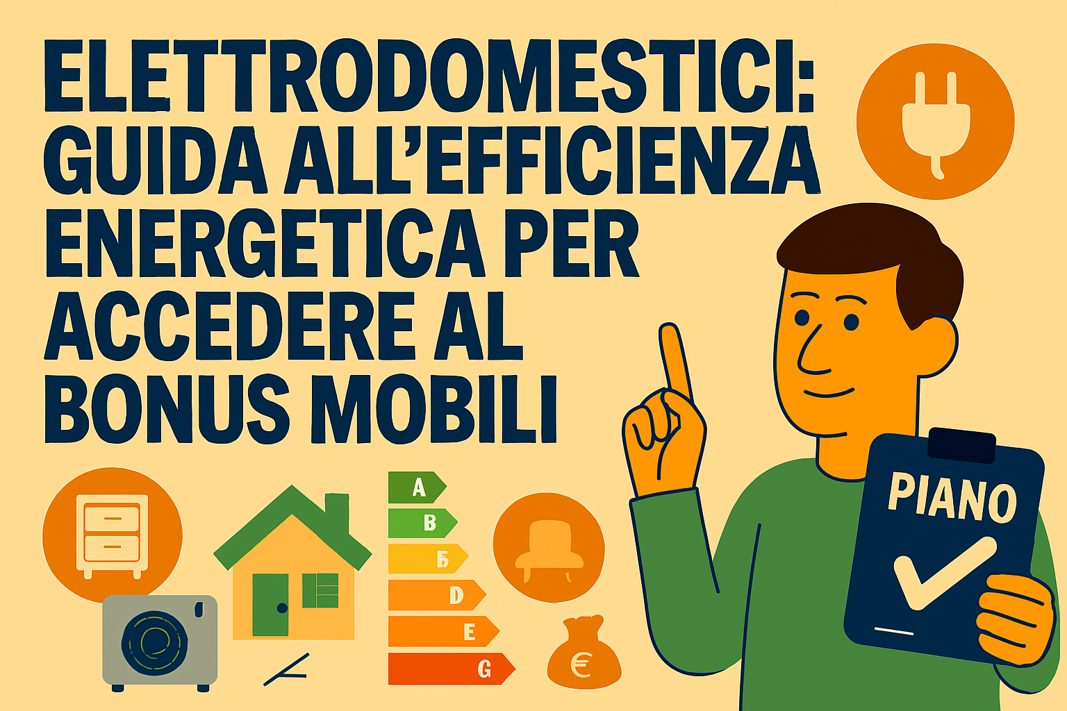 Elettrodomestici: Guida all’Efficienza Energetica per Accedere al Bonus Mobili