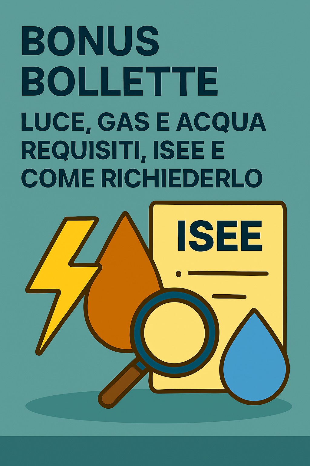 Bonus Bollette: Luce, Gas e Acqua – Requisiti, ISEE e Come Richiederlo