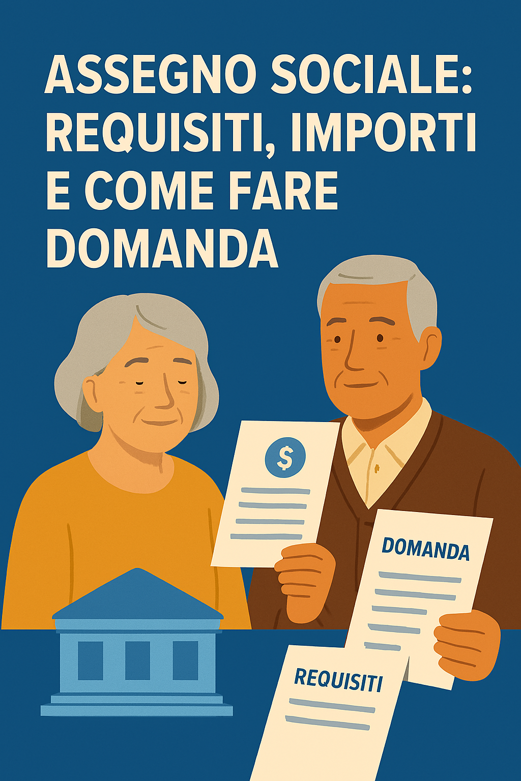 Assegno Sociale : requisiti, importi e come fare domanda