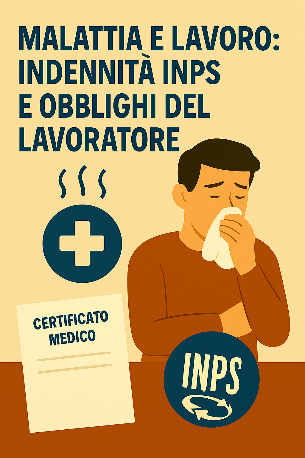 Malattia e lavoro: indennità INPS e obblighi del lavoratore