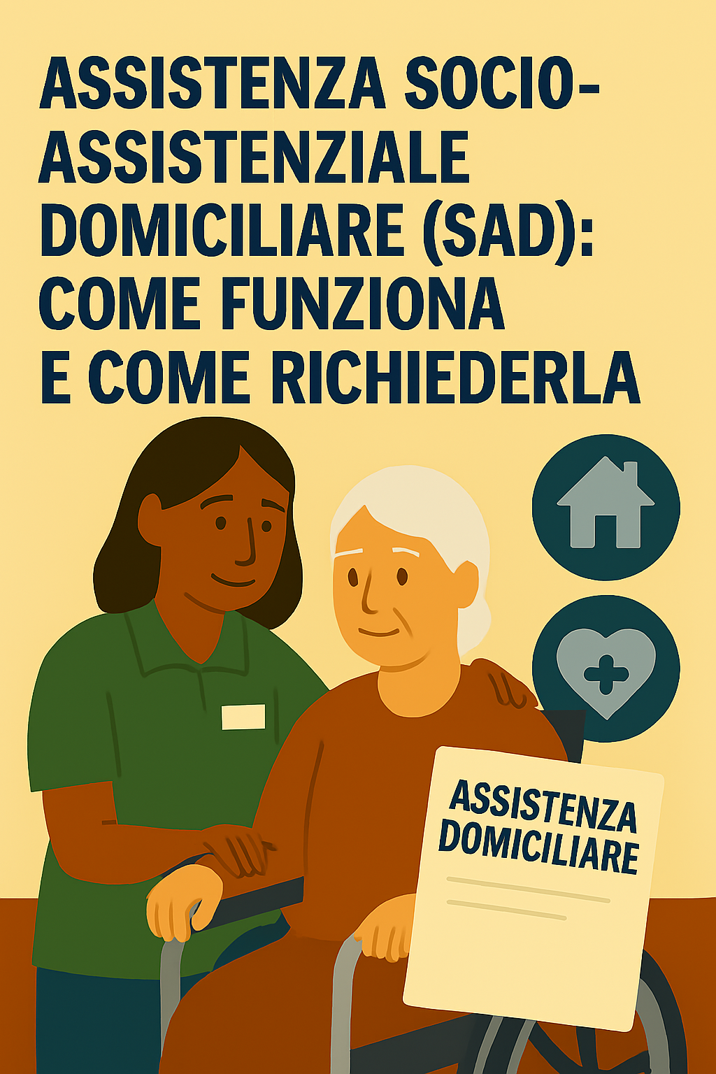 Assistenza Socio-Assistenziale Domiciliare (SAD): come funziona e come richiederla