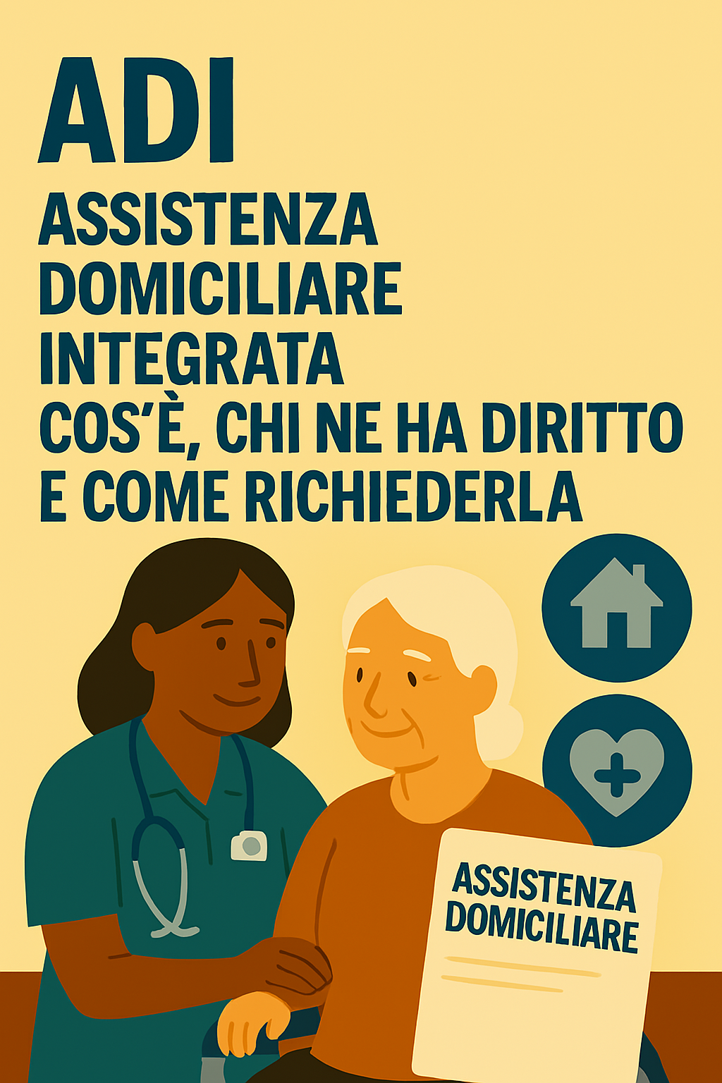 ADI – Assistenza Domiciliare Integrata: cos’è, chi ne ha diritto e come richiederla