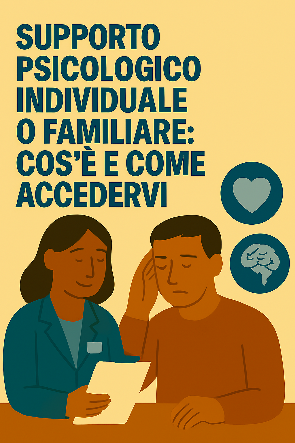 Supporto Psicologico Individuale o Familiare: cos’è e come accedervi