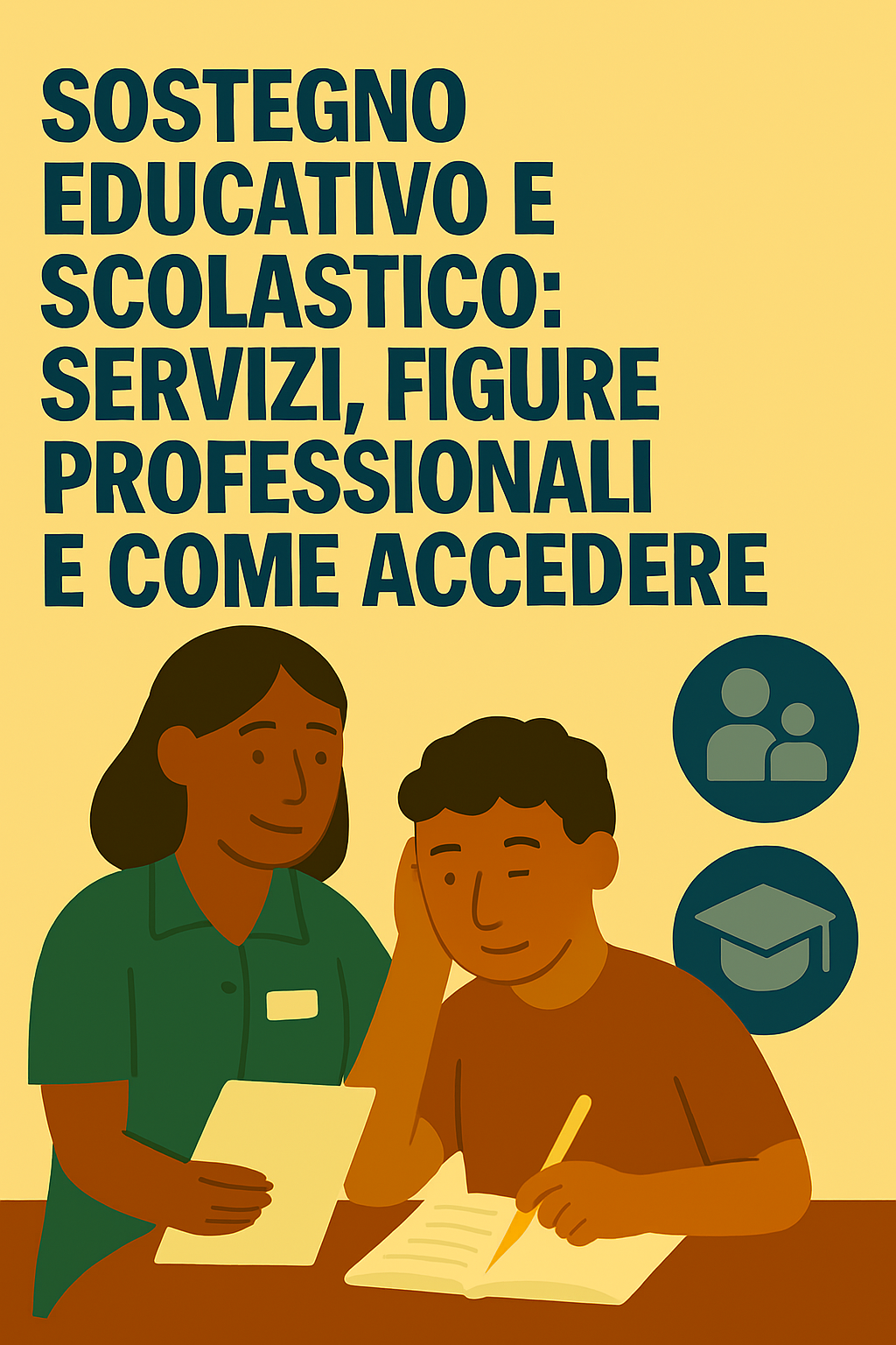 Sostegno Educativo e Scolastico: servizi, figure professionali e come accedere