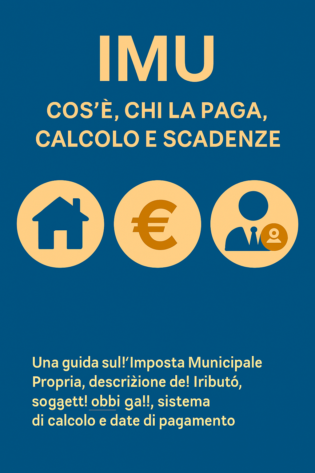 IMU: cos’è, chi la paga, calcolo e scadenze dell’Imposta Municipale Propria
