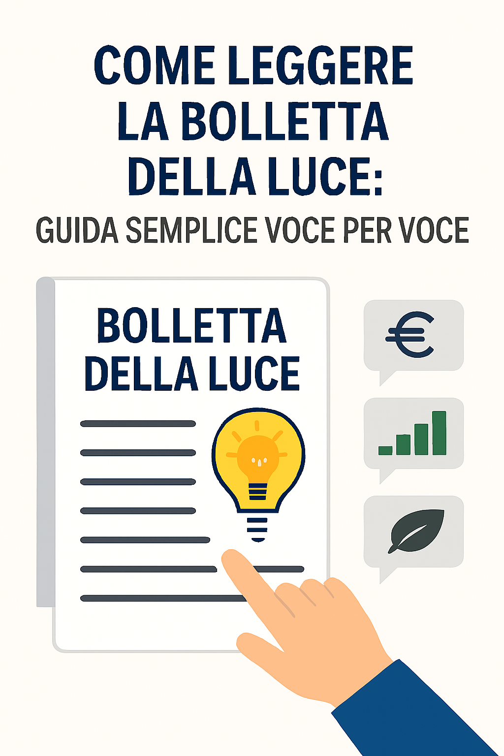 Come leggere la bolletta della luce: guida semplice voce per voce