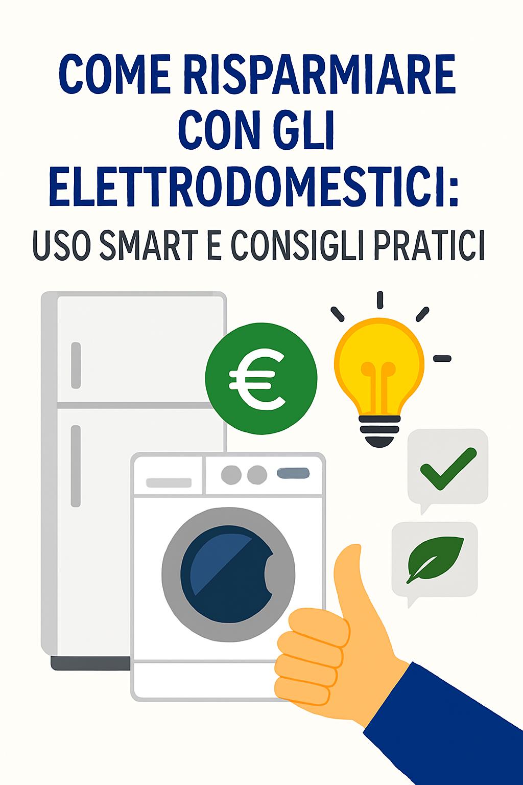 Come risparmiare con gli elettrodomestici: uso smart e consigli pratici