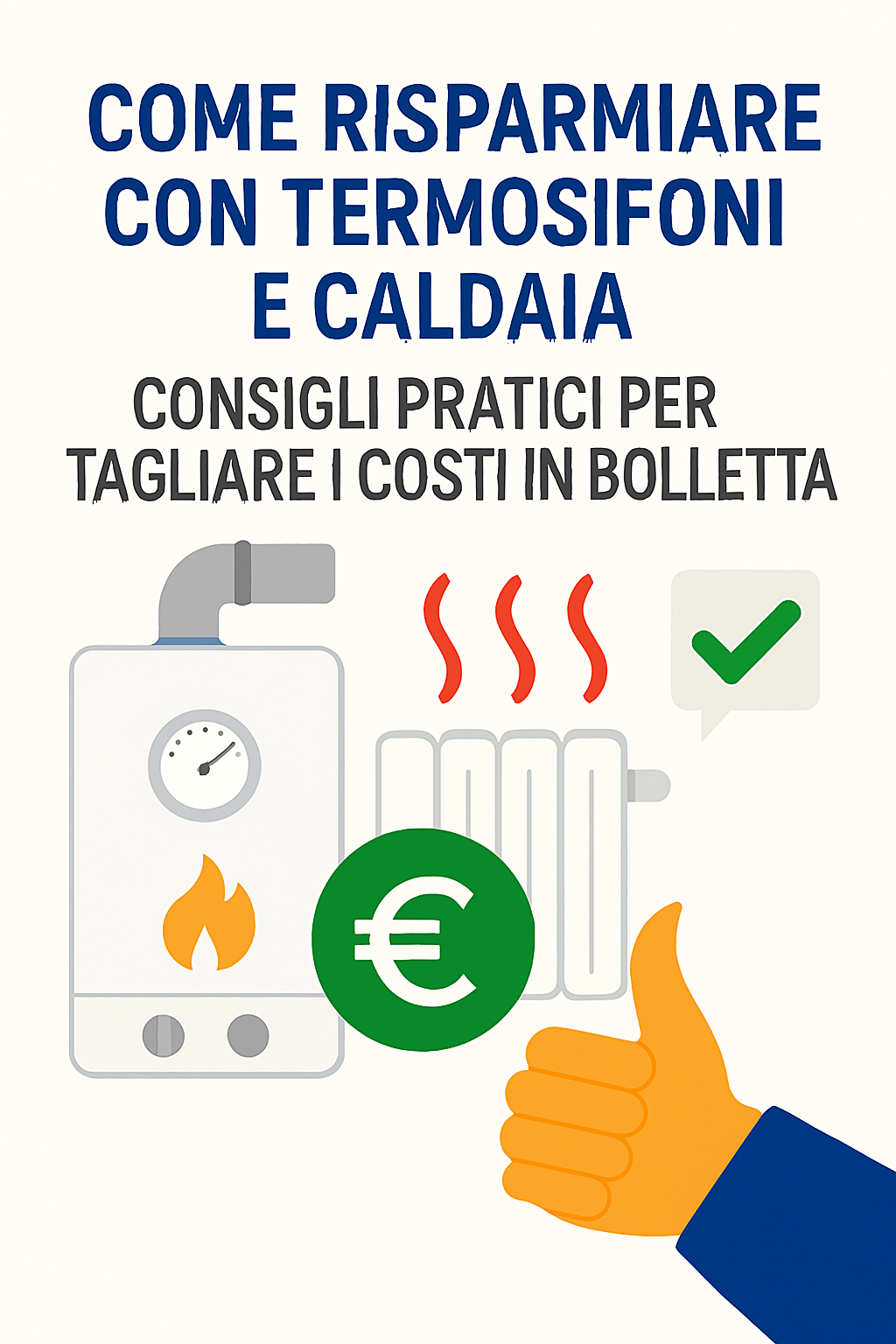 Come risparmiare con termosifoni e caldaia: consigli pratici per tagliare i costi in bolletta