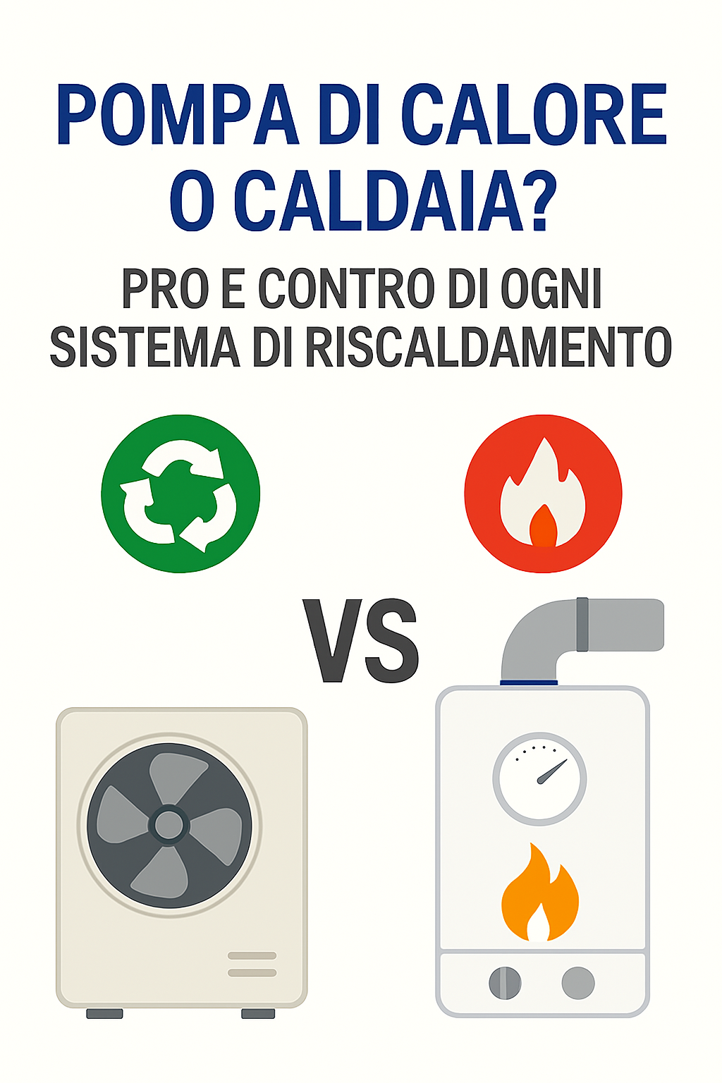 Pompa di calore o caldaia? Pro e contro di ogni sistema di riscaldamento