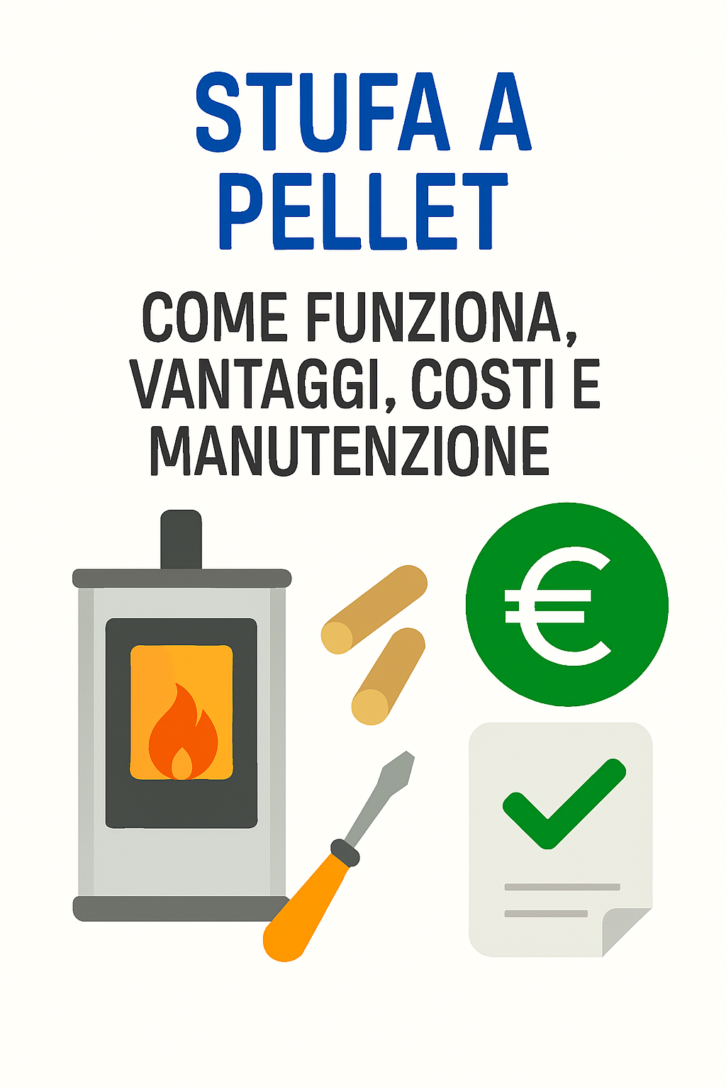 Stufa a pellet: come funziona, vantaggi, costi e manutenzione