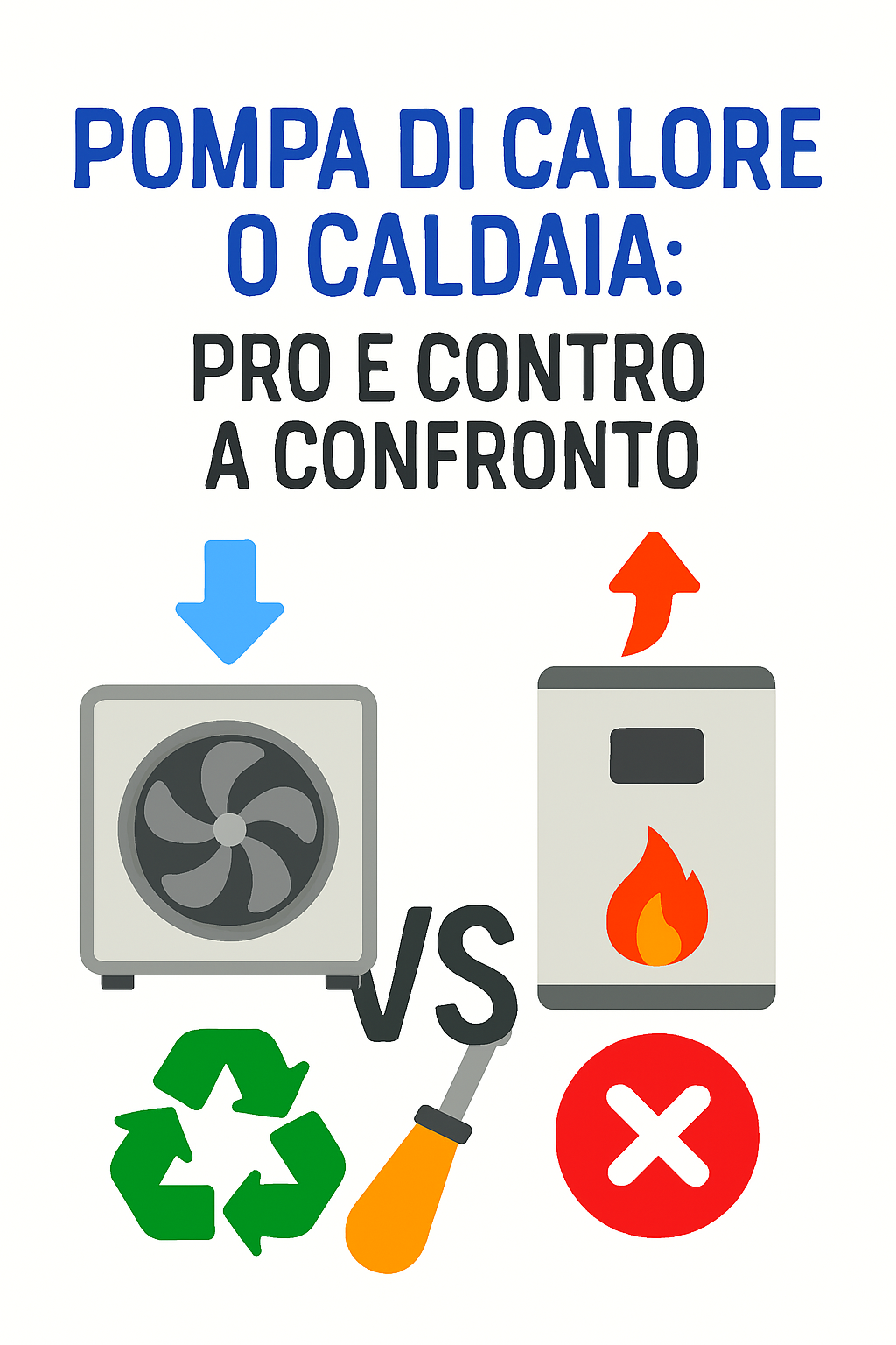 Pompa di calore o caldaia: pro e contro a confronto