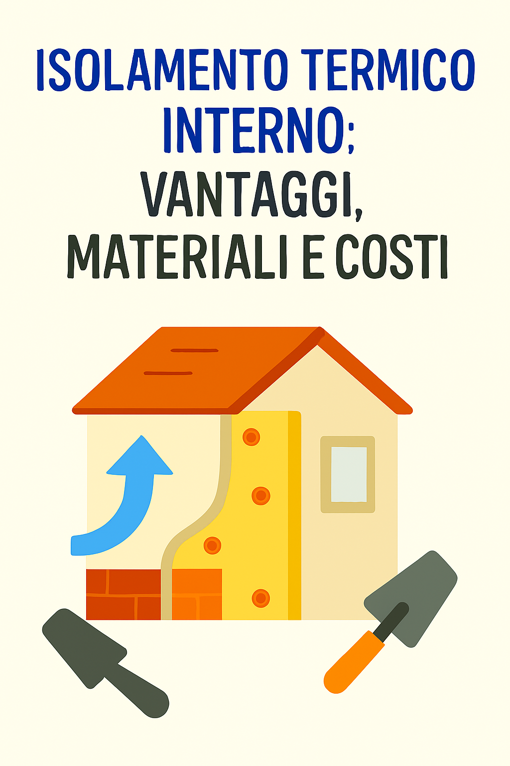 Isolamento termico interno: vantaggi, materiali e costi
