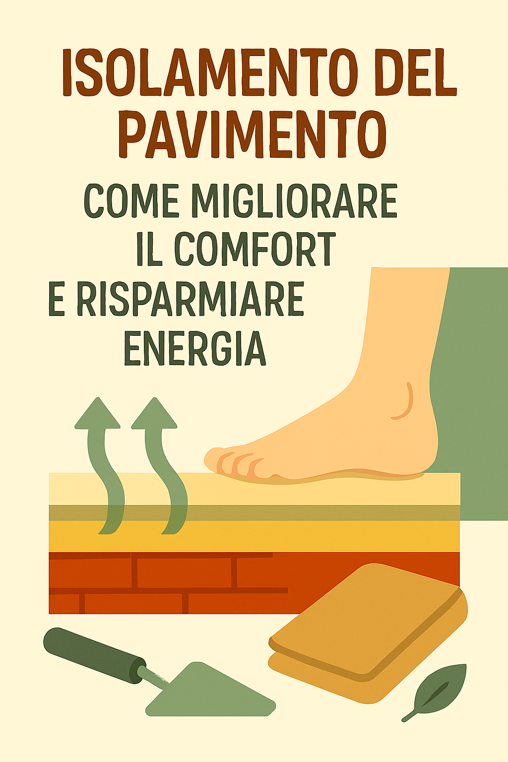 Isolamento del pavimento: come migliorare il comfort e risparmiare energia