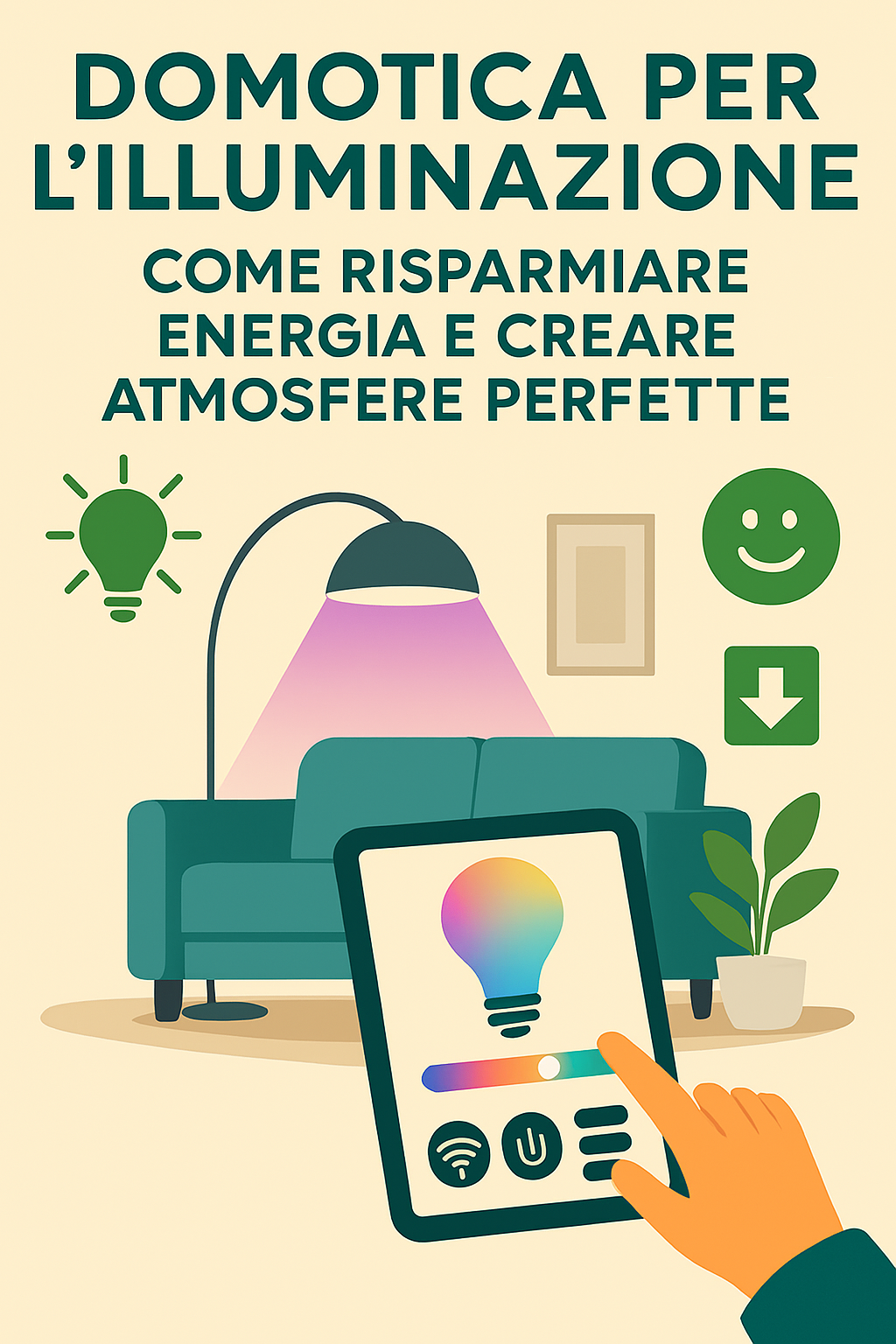 Domotica per l’illuminazione: come risparmiare energia e creare atmosfere perfette