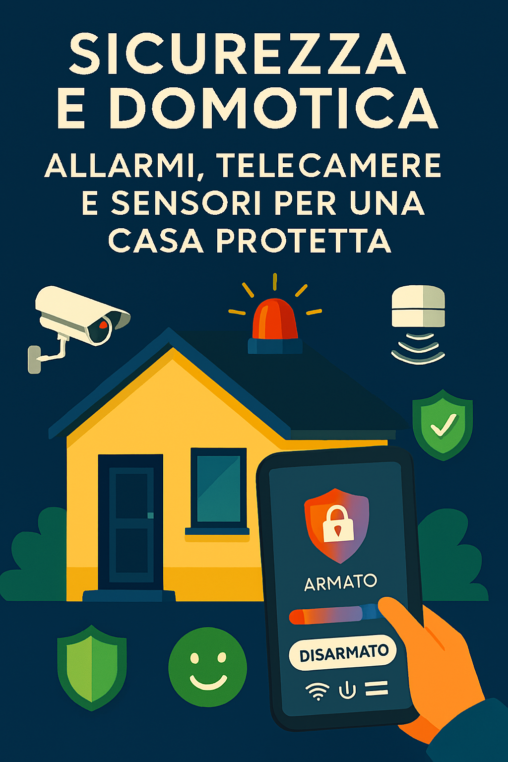 Sicurezza e domotica: allarmi, telecamere e sensori per una casa protetta