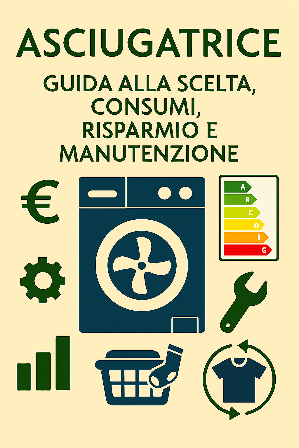 Asciugatrice: guida alla scelta, consumi, risparmio e manutenzione