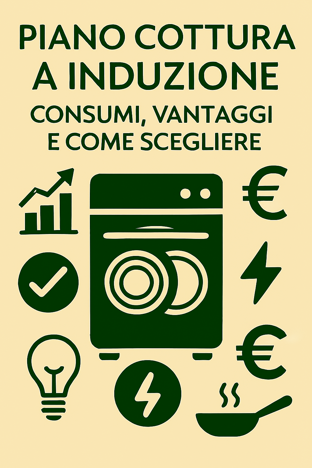 Piano cottura a induzione: consumi, vantaggi e come scegliere