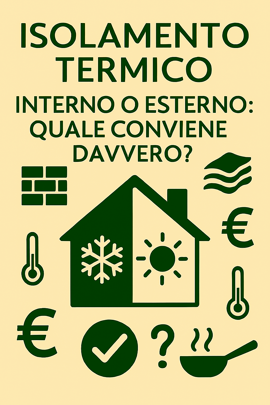 Isolamento termico interno o esterno: quale conviene davvero?