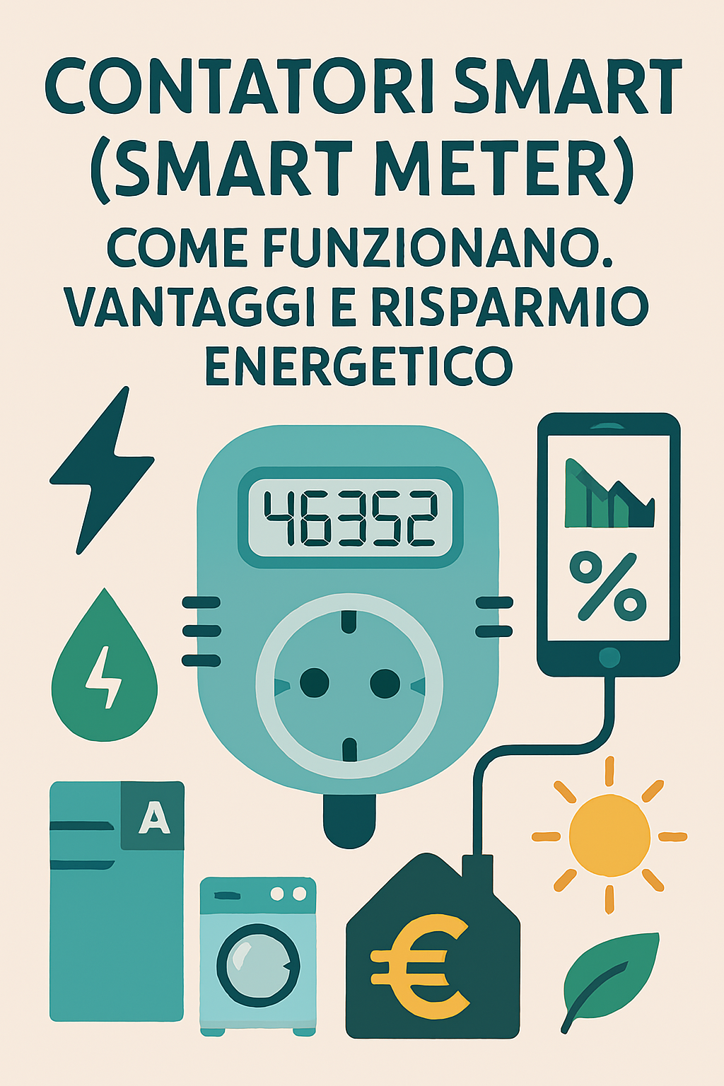 Contatori smart (smart meter): come funzionano, vantaggi e risparmio energetico