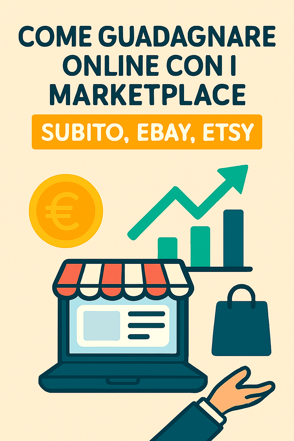 Come guadagnare online con i marketplace: Subito, eBay, Etsy