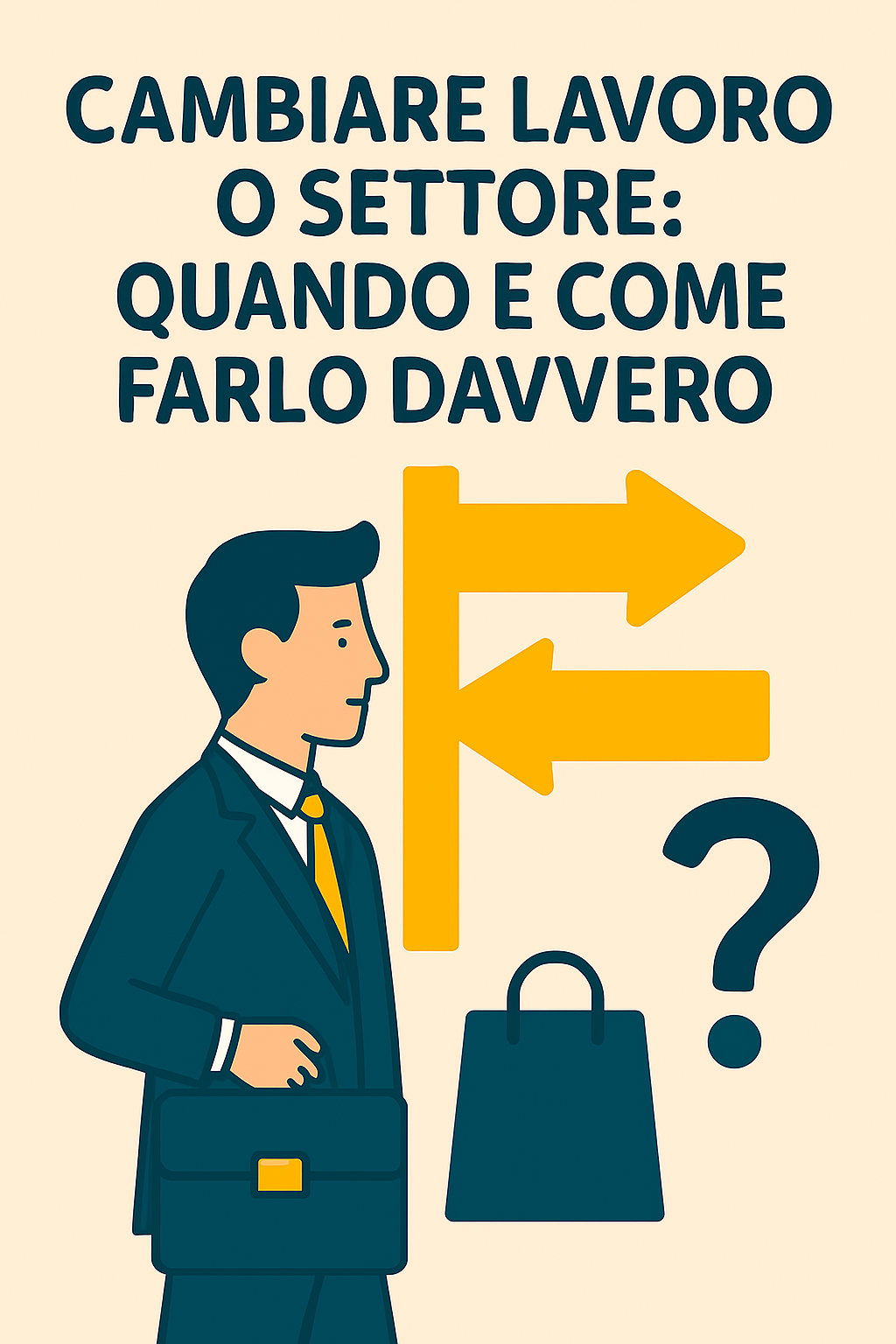 Cambiare lavoro o settore: quando e come farlo davvero