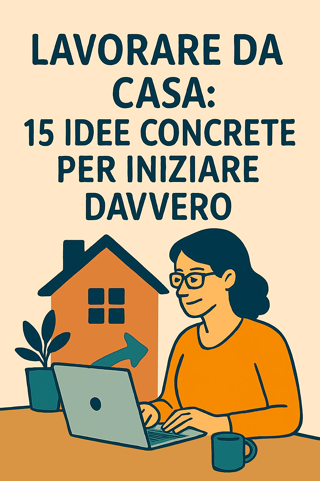 Lavorare da casa: 15 idee concrete per iniziare davvero