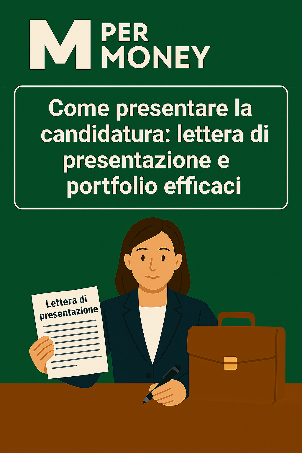 Come presentare la candidatura: lettera di presentazione e portfolio efficaci