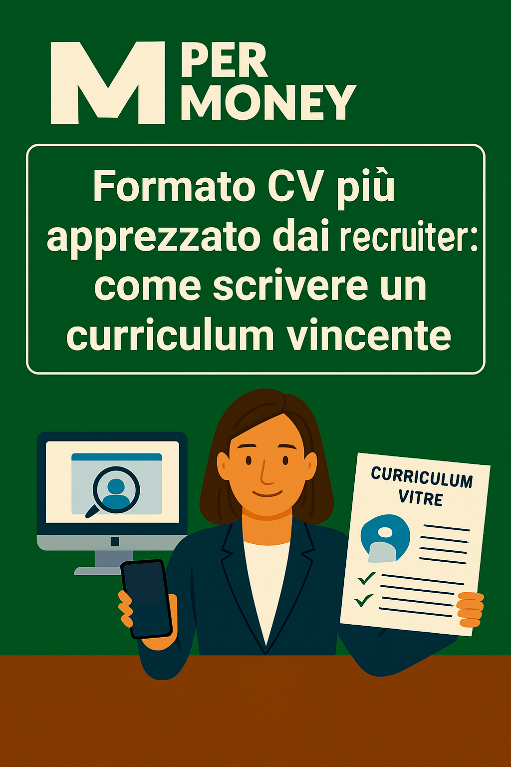 Formato CV più apprezzato dai recruiter: come scrivere un curriculum vincente
