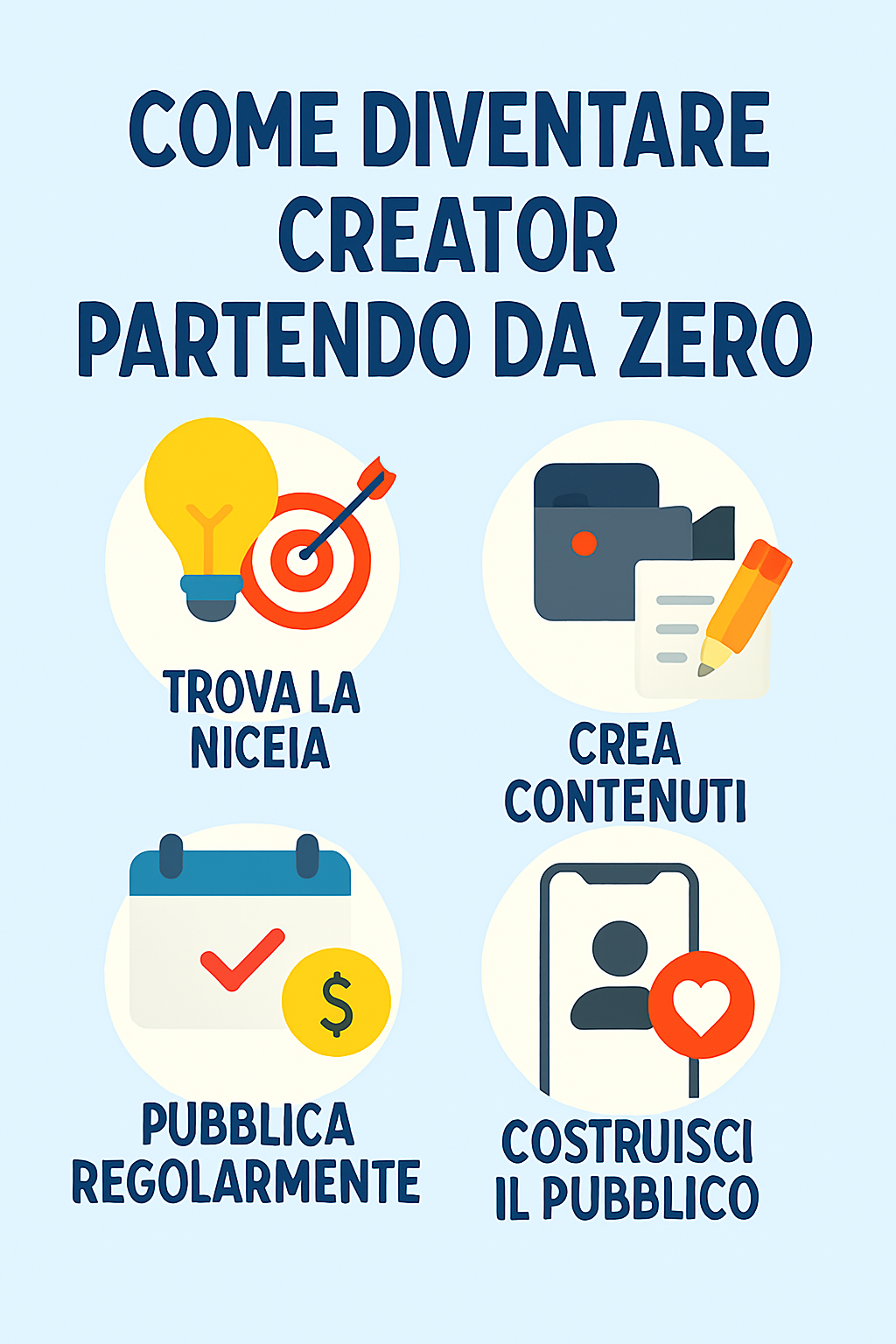 Come diventare creator partendo da zero
