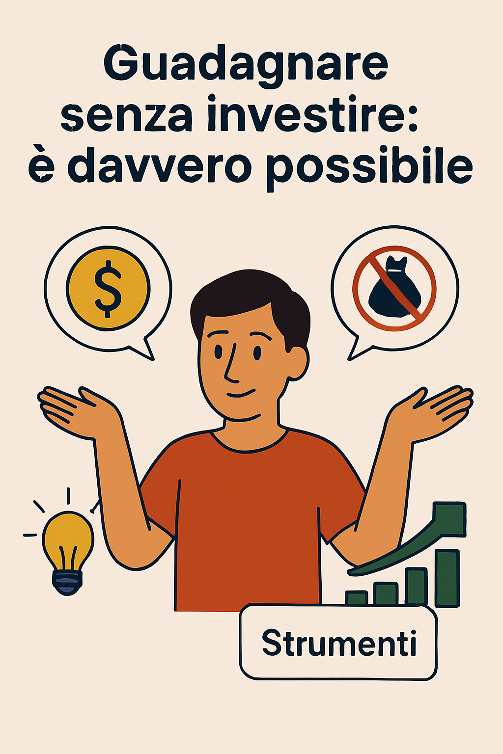 Guadagnare senza investire: è davvero possibile