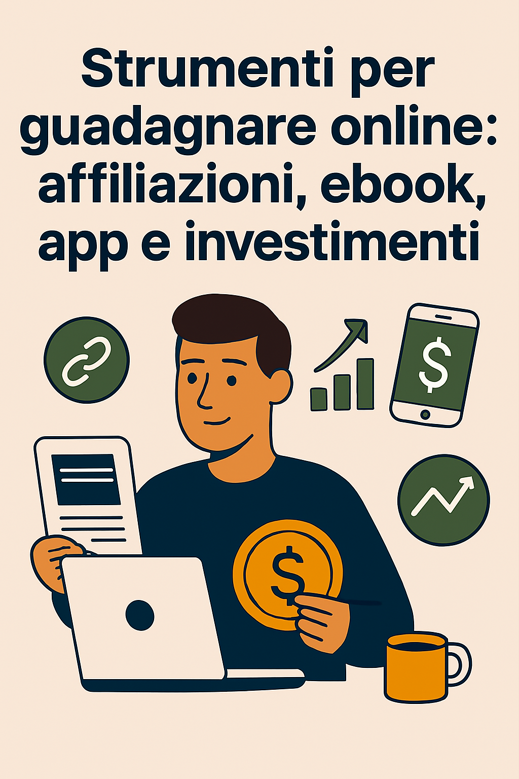 Strumenti per guadagnare online: affiliazioni, ebook, app e investimenti