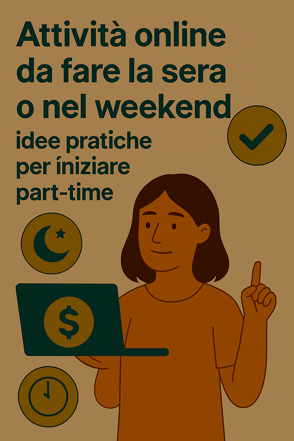 Attività online da fare la sera o nel weekend: idee pratiche per iniziare part-time