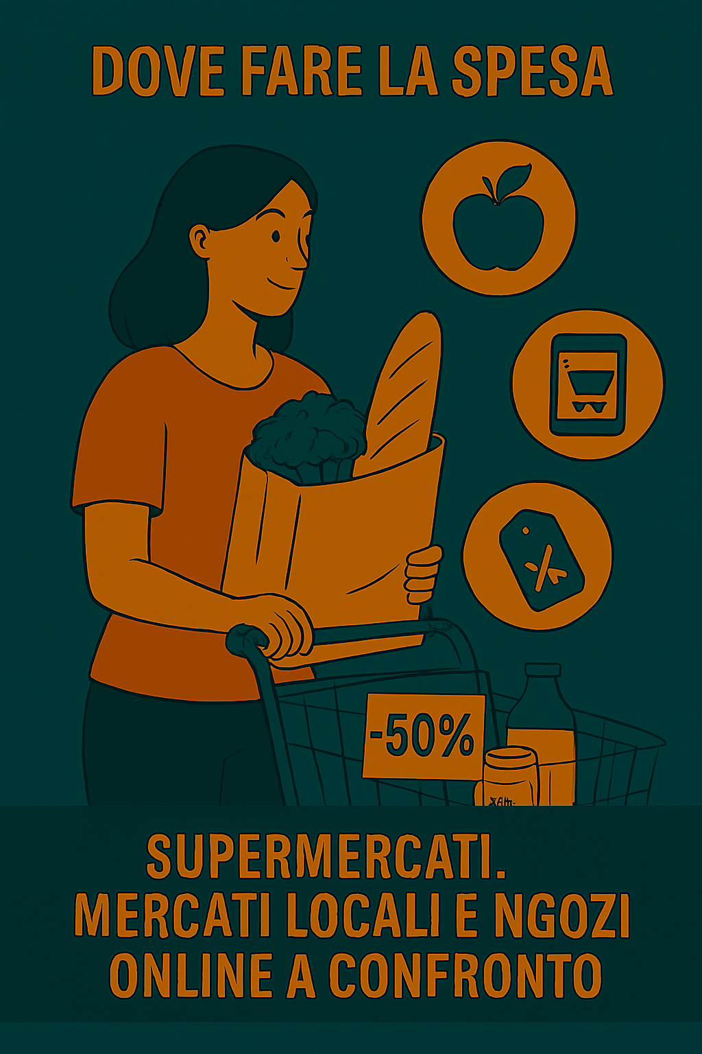 Dove fare la spesa: supermercati, mercati locali e negozi online a confronto