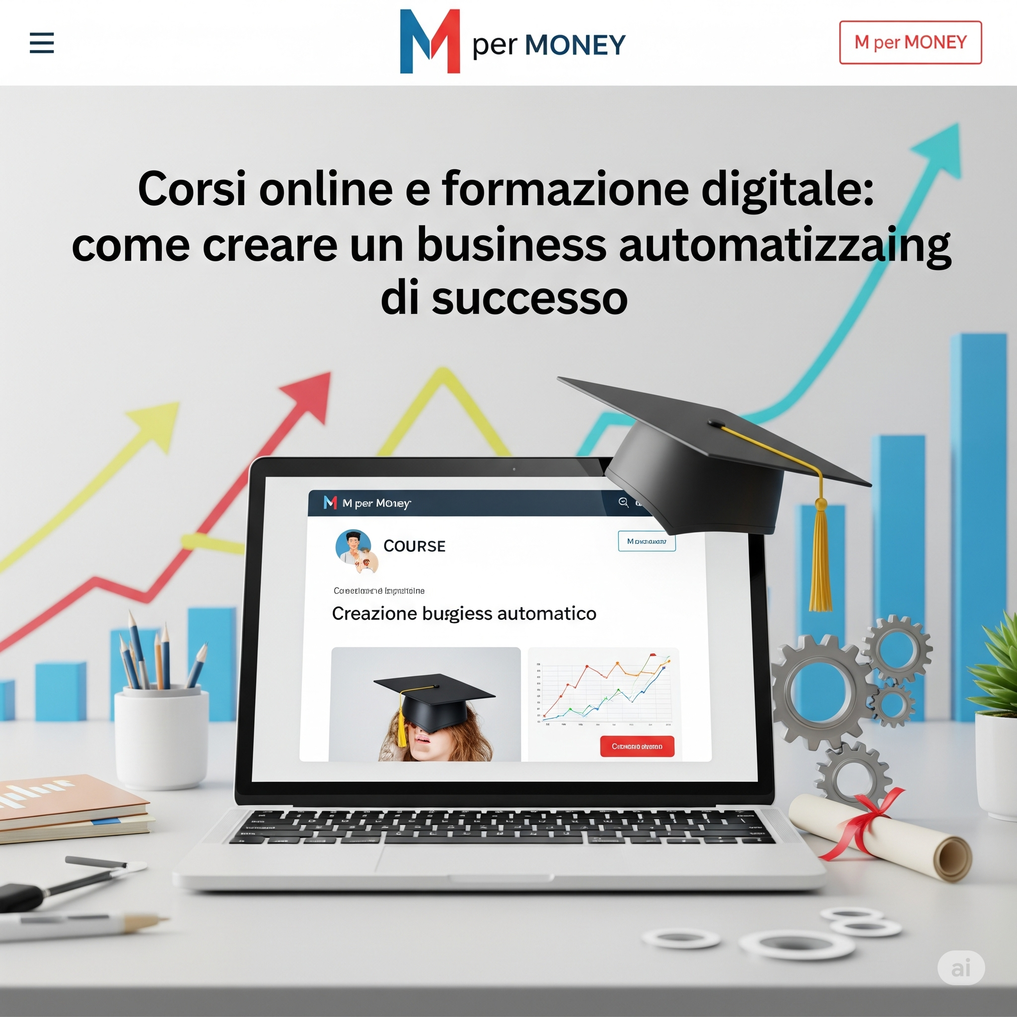Corsi online e formazione digitale: guida per creare un business automatizzato