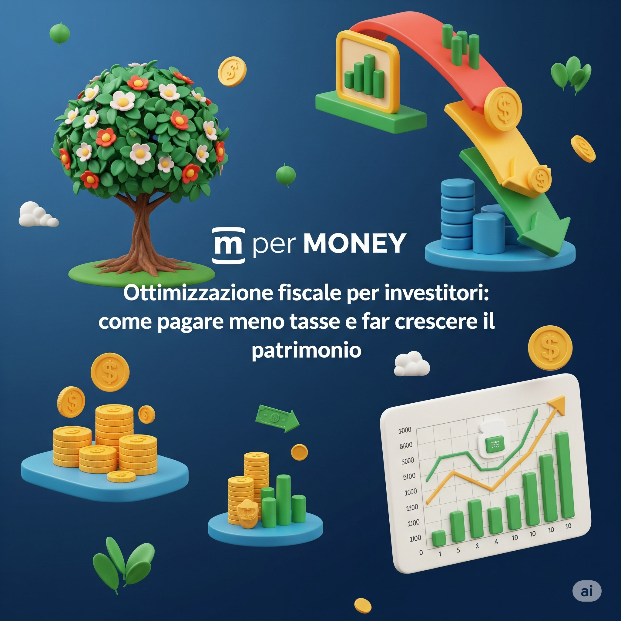 Ottimizzazione fiscale per investitori: come pagare meno tasse e far crescere il patrimonio